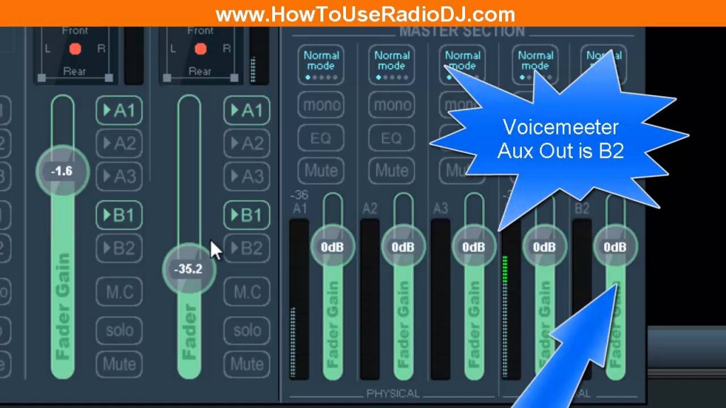 How To Use Voicemeeter Banana With RadioDJ