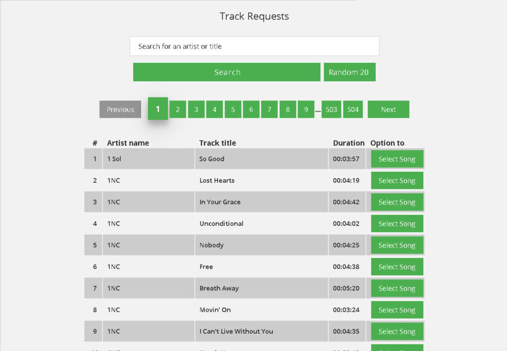 RadioDJ Online Request System Setting It Up