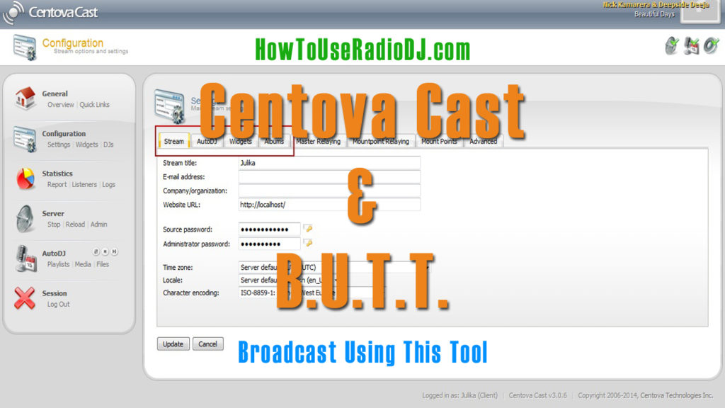 Connecting B.U.T.T. And Centova Cast Connecting B.U.T.T. And Centova Cast